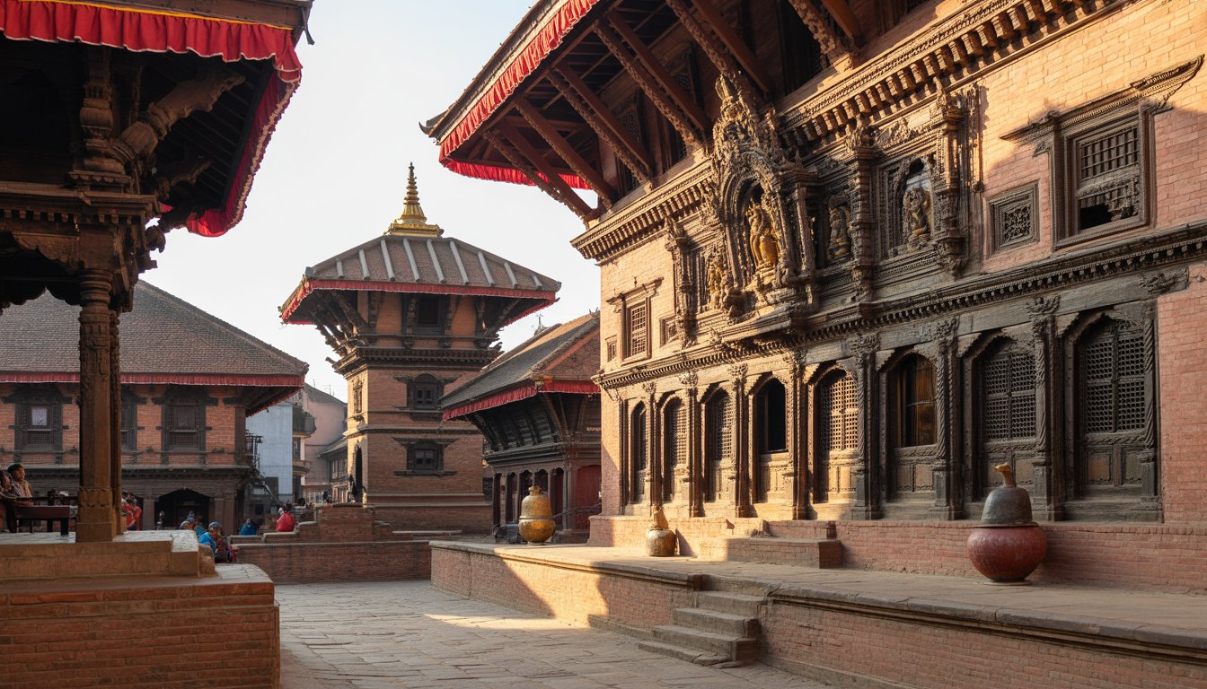 Patan Durbar Square (Lalitpur) en Népal - Photo