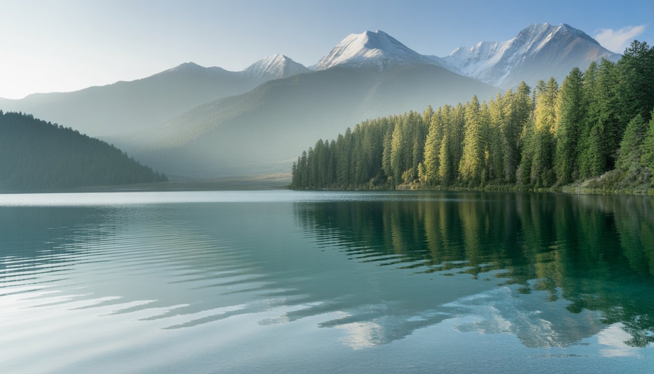 Rara Lake (Rara National Park) en Népal - Photo