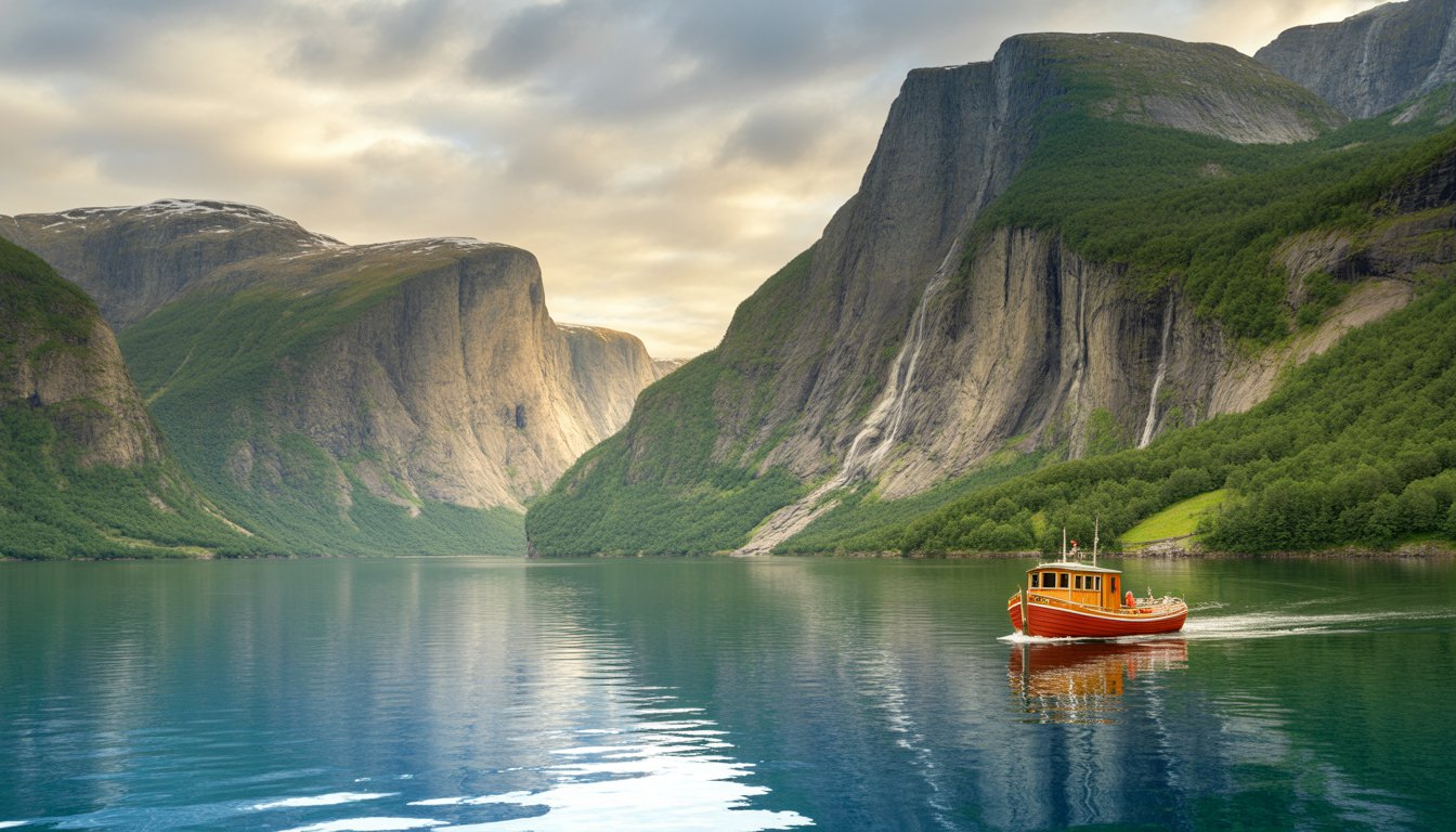 Nærøyfjord en Norvège - Photo