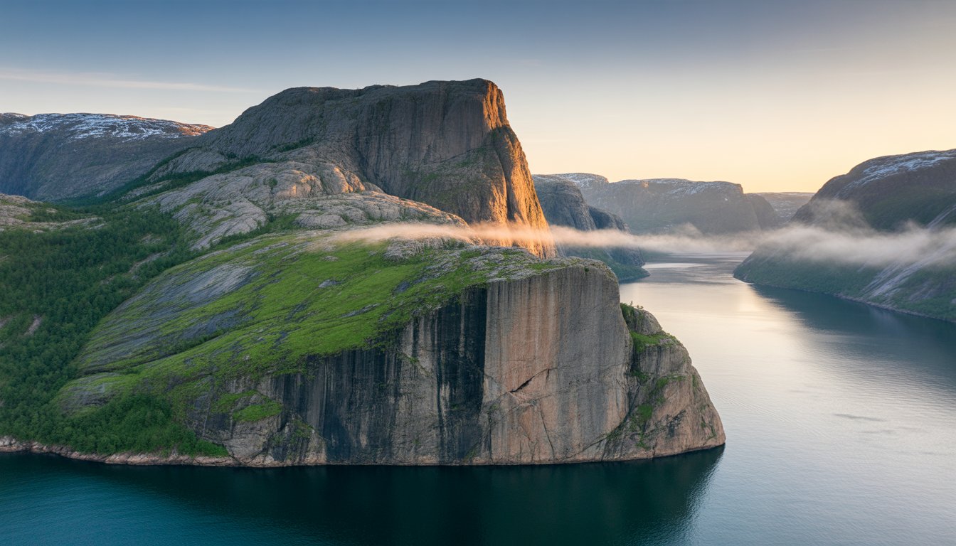 Preikestolen (Pulpit Rock) en Norvège - Photo
