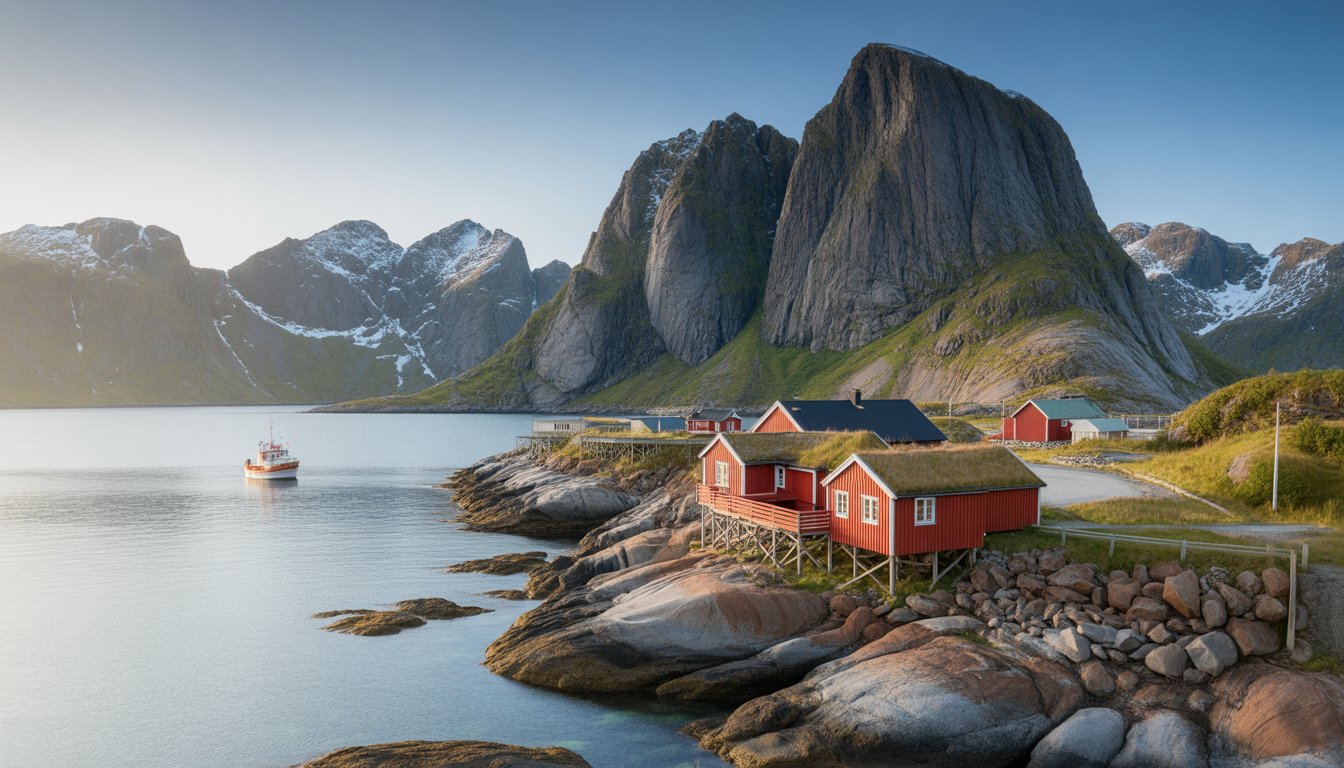 Îles Lofoten en Norvège - Photo
