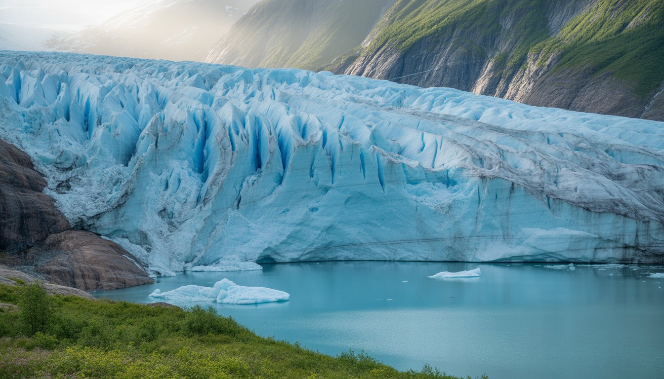 Jostedalsbreen (et Nigardsbreen) en Norvège - Photo