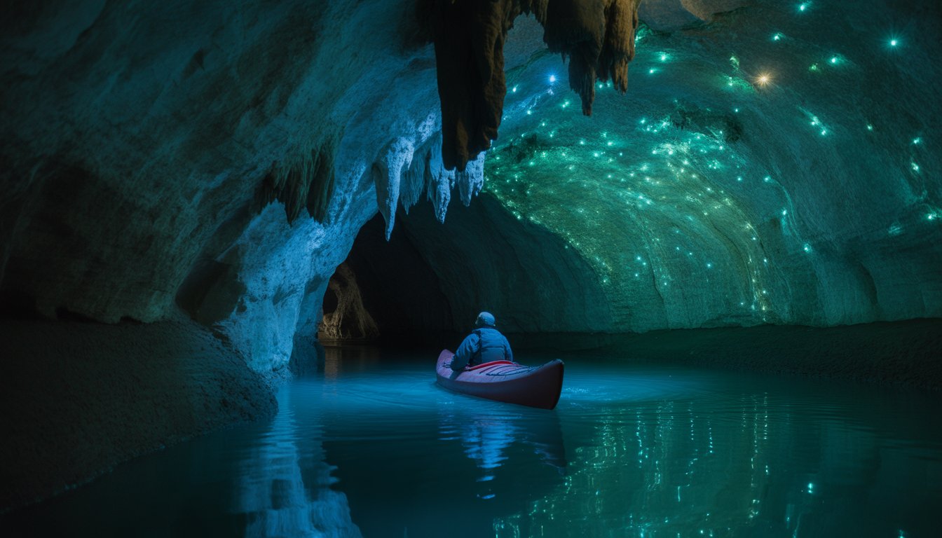 Waitomo Caves en Nouvelle-Zélande - Photo