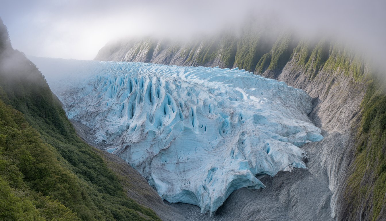 Franz Josef Glacier en Nouvelle-Zélande - Photo