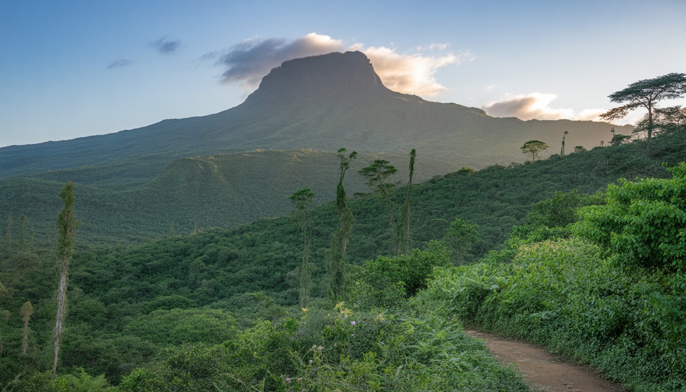 Mount Elgon National Park en Ouganda - Photo