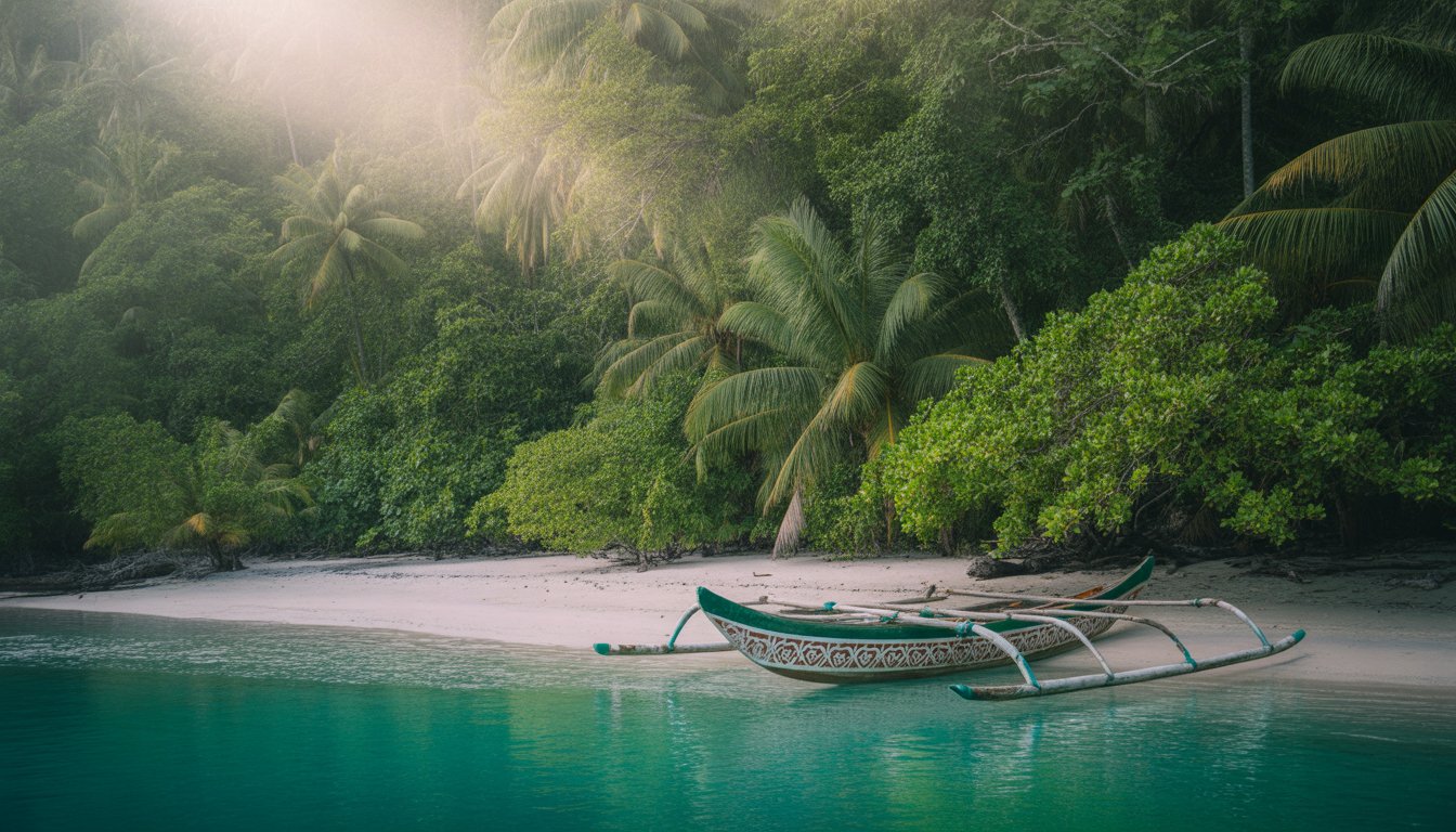 Île Manus en Papouasie-Nouvelle-Guinée - Photo