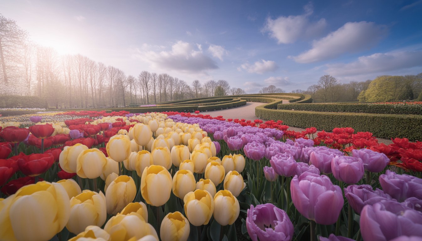 Keukenhof en Pays-Bas - Photo