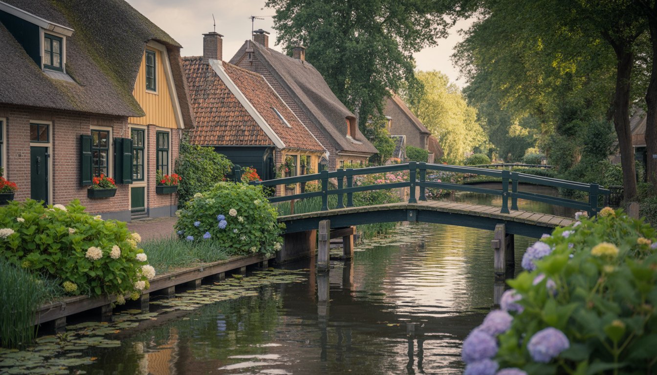 Giethoorn en Pays-Bas - Photo