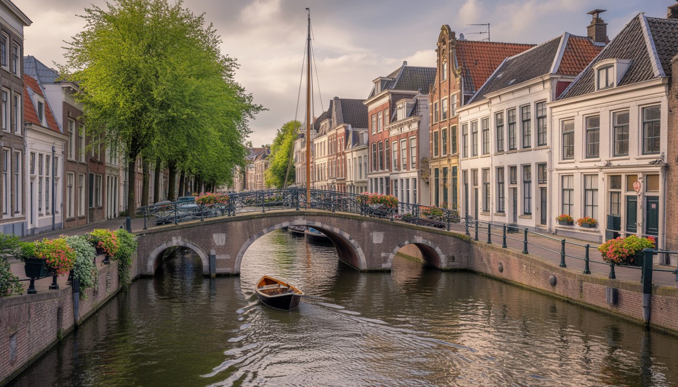 Delft en Pays-Bas - Photo