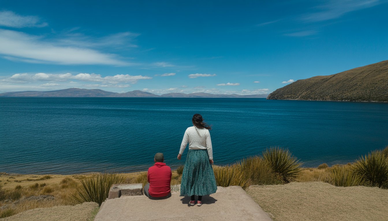 Lac Titicaca (Île du Soleil et Uros) en Pérou - Photo