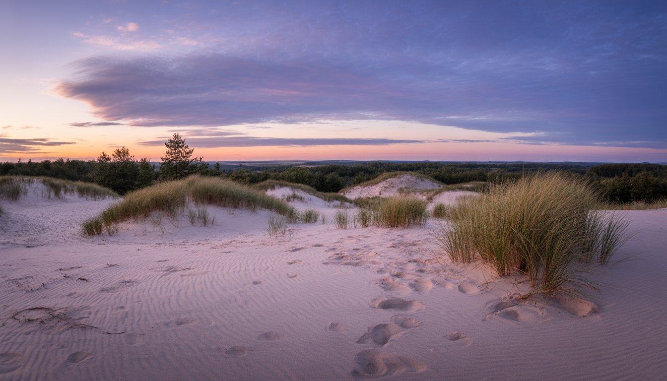 Parc national de Słowiński (dunes mouvantes) en Pologne - Photo