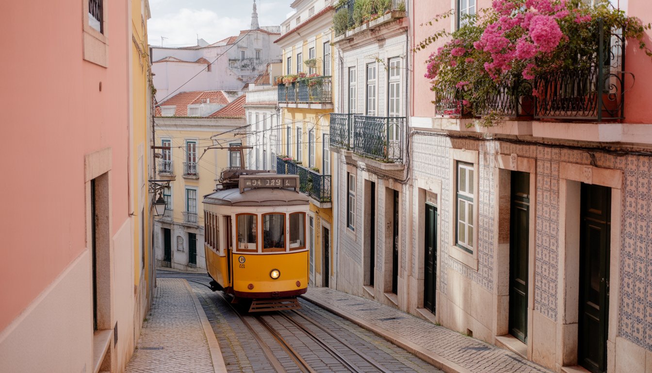 Quartier de l'Alfama en Portugal - Photo