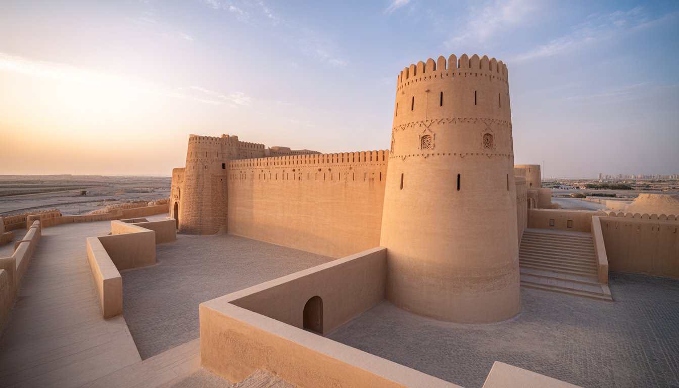 Fort d'Al Zubarah et site archéologique en Qatar - Photo