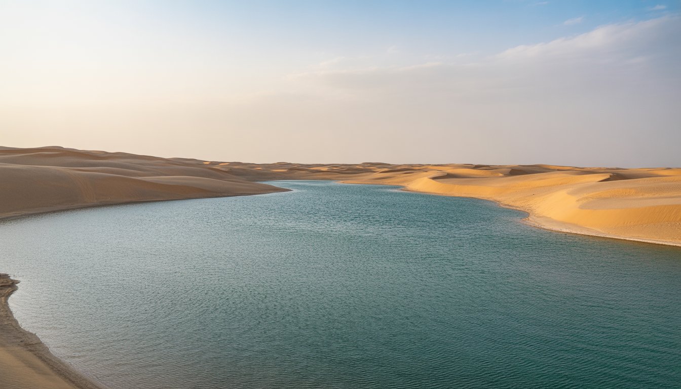 Khor Al Adaid (Inland Sea) en Qatar - Photo