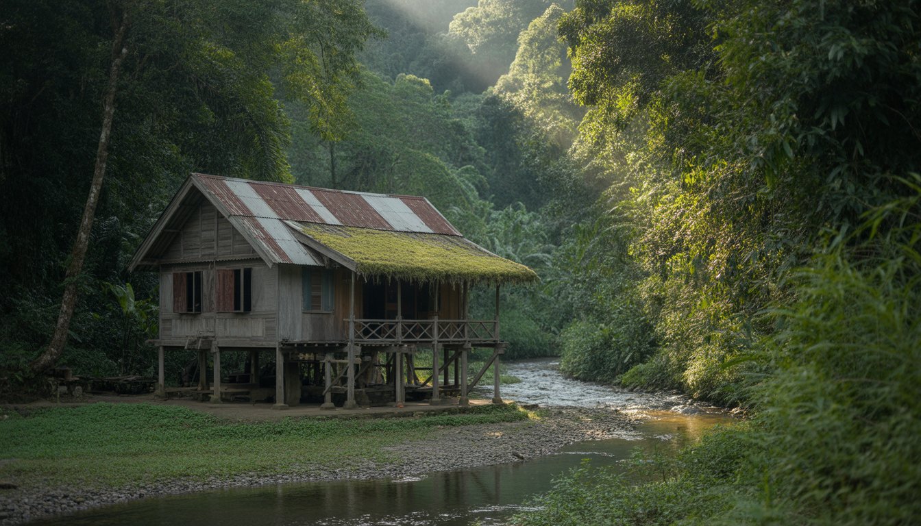 Bukit Lawang en Indonésie - Photo