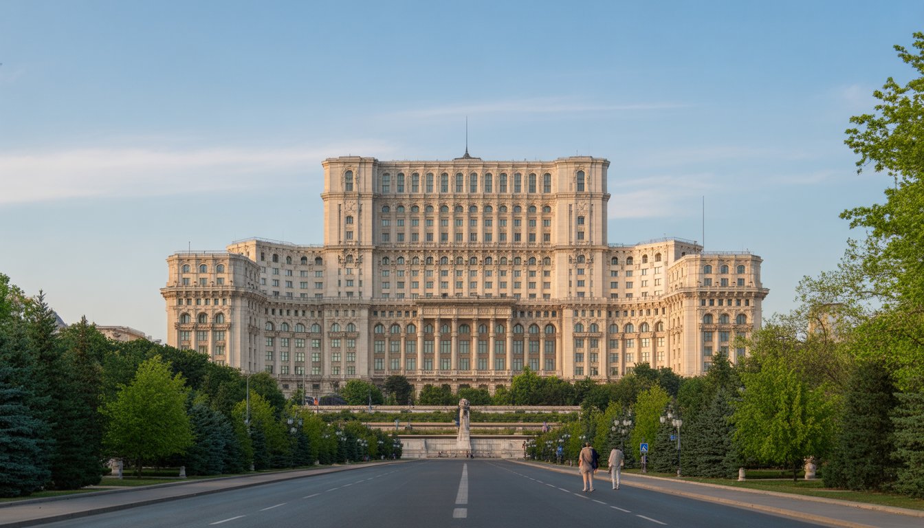 Palatul Parlamentului (București) en Roumanie - Photo