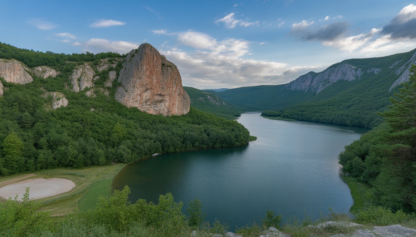 Cheile Bicazului și Lacul Roșu (Gorges de Bicaz et Lac Rouge) en Roumanie - Photo
