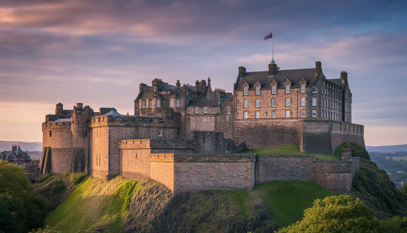 Château d'Édimbourg (Edinburgh Castle) en Royaume-Uni - Photo