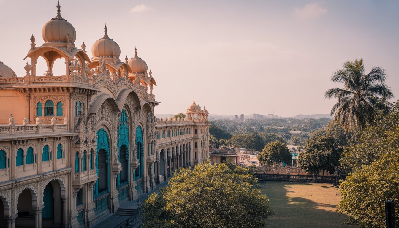Palais de Mysore en Inde - Photo