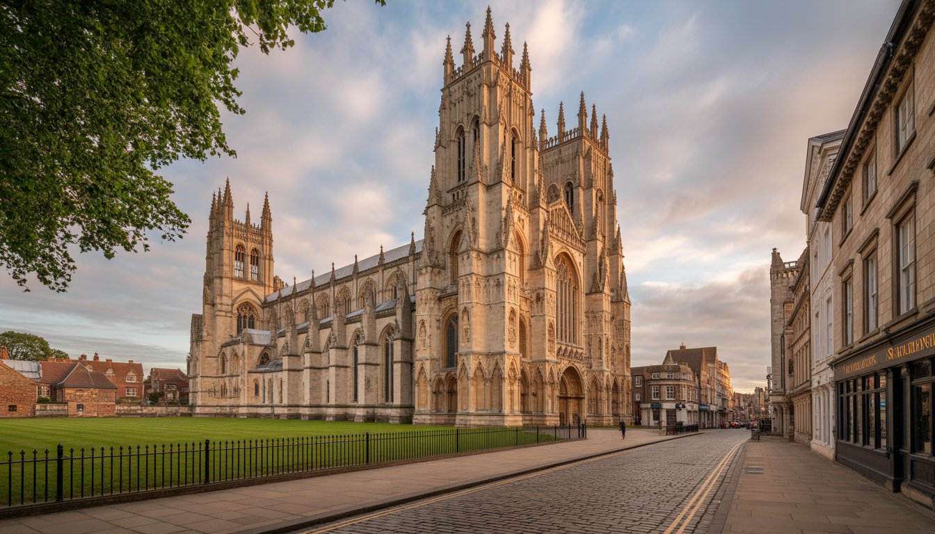 York et York Minster en Royaume-Uni - Photo