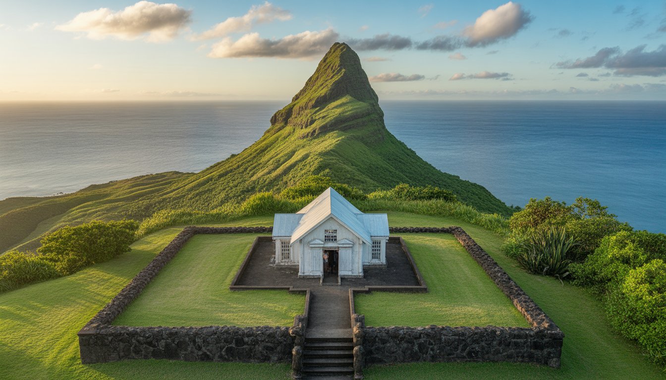 Robert Louis Stevenson Museum (Vailima) et tombeau du Mont Vaea en Samoa - Photo
