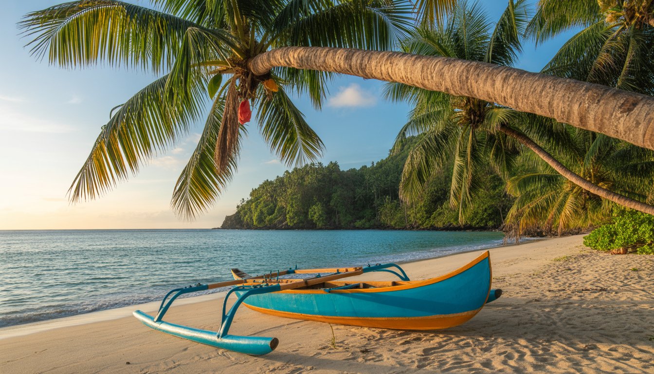 Lalomanu Beach en Samoa - Photo