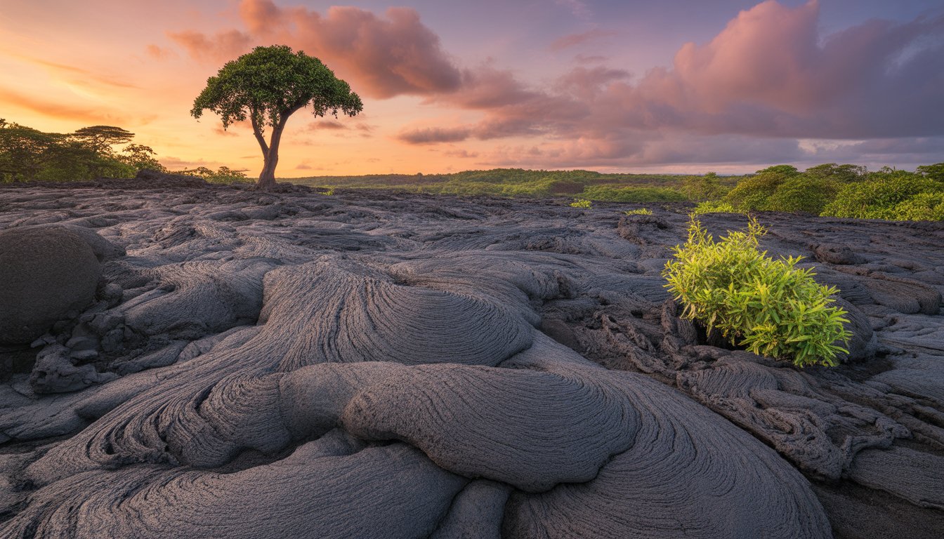 Saleaula Lava Fields en Samoa - Photo