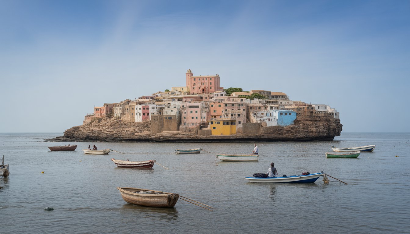 Île de Fadiouth (Île aux Coquillages) en Sénégal - Photo
