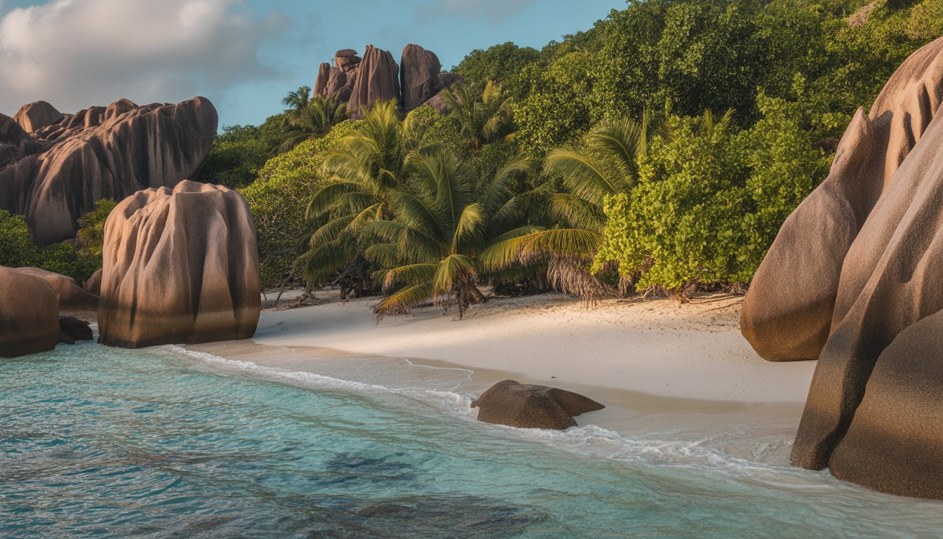 Anse Source d'Argent en Seychelles - Photo