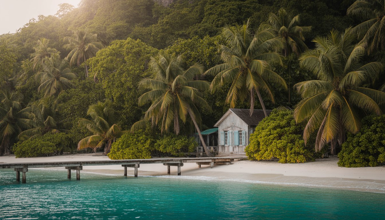 Île Curieuse en Seychelles - Photo