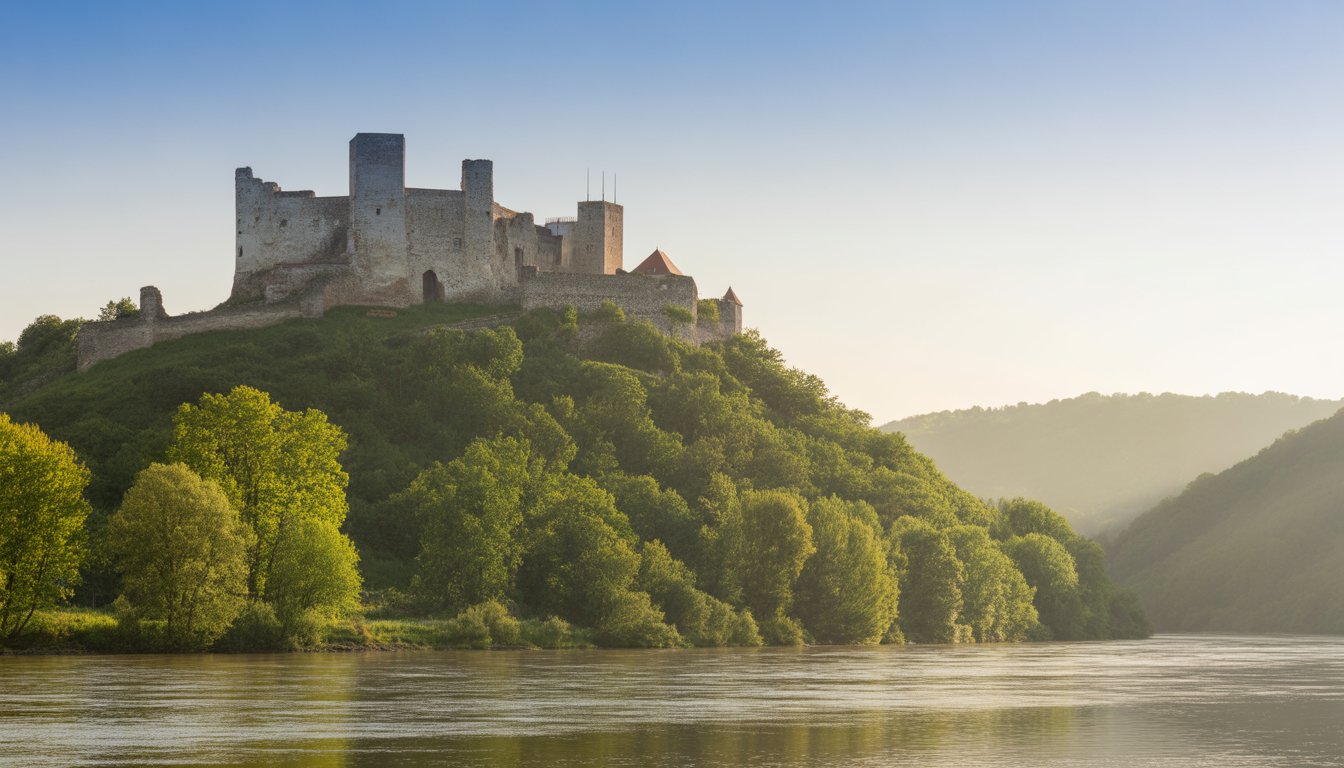 Château de Devín (Devínsky hrad) en Slovaquie - Photo