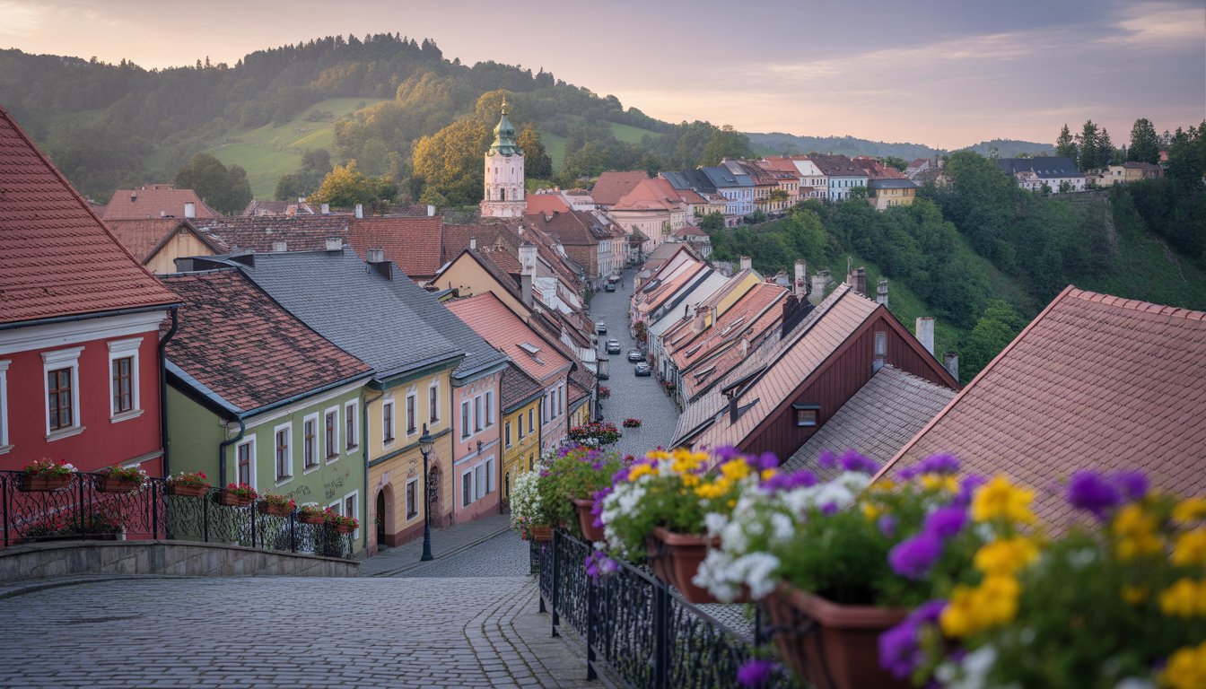 Banská Štiavnica en Slovaquie - Photo