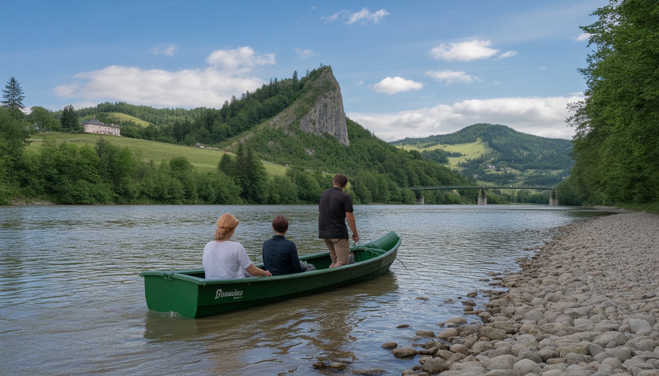 Pieniny et descente en radeau sur la Dunajec en Slovaquie - Photo