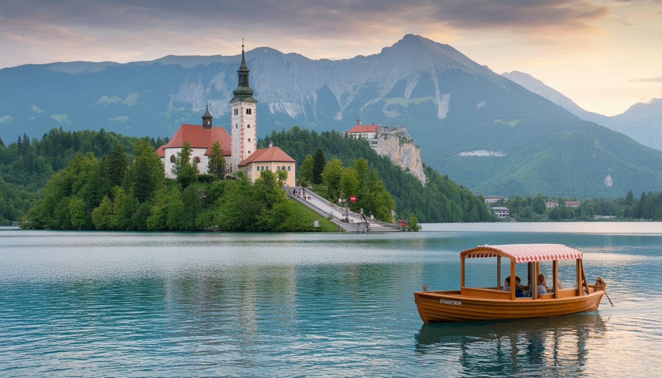 Lac de Bled en Slovénie - Photo