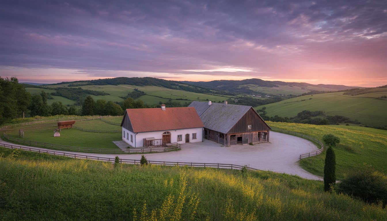 Ferme de Lipica (Lipica Stud Farm) en Slovénie - Photo