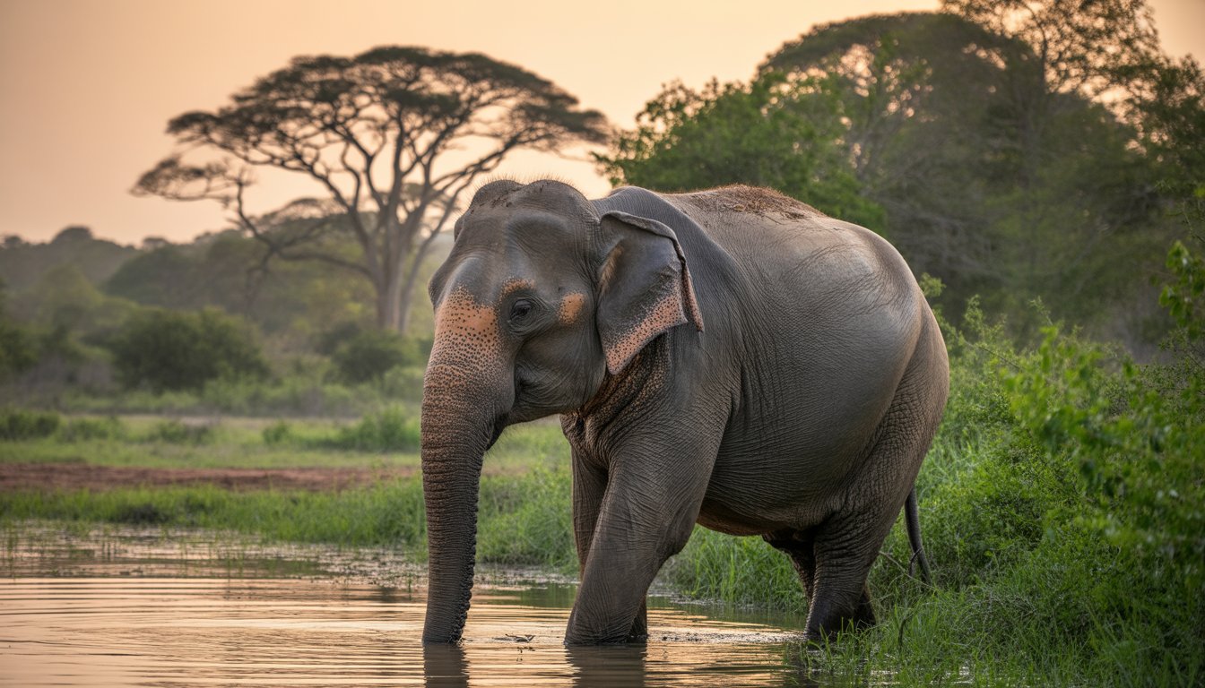Parc national d'Udawalawe en Sri Lanka - Photo
