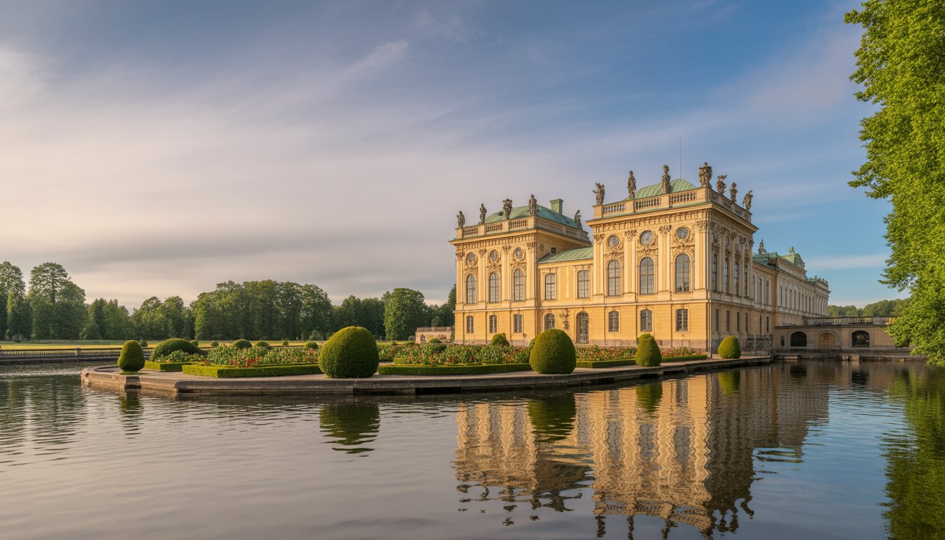 Palais de Drottningholm en Suède - Photo