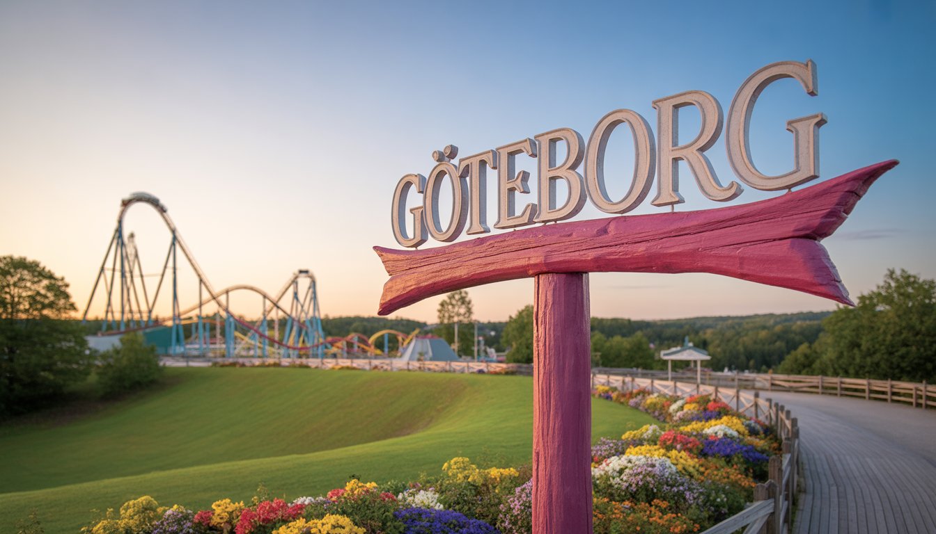Göteborg (Gothenburg) et Liseberg en Suède - Photo