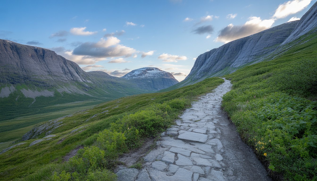 Kungsleden (sentier du roi) en Suède - Photo