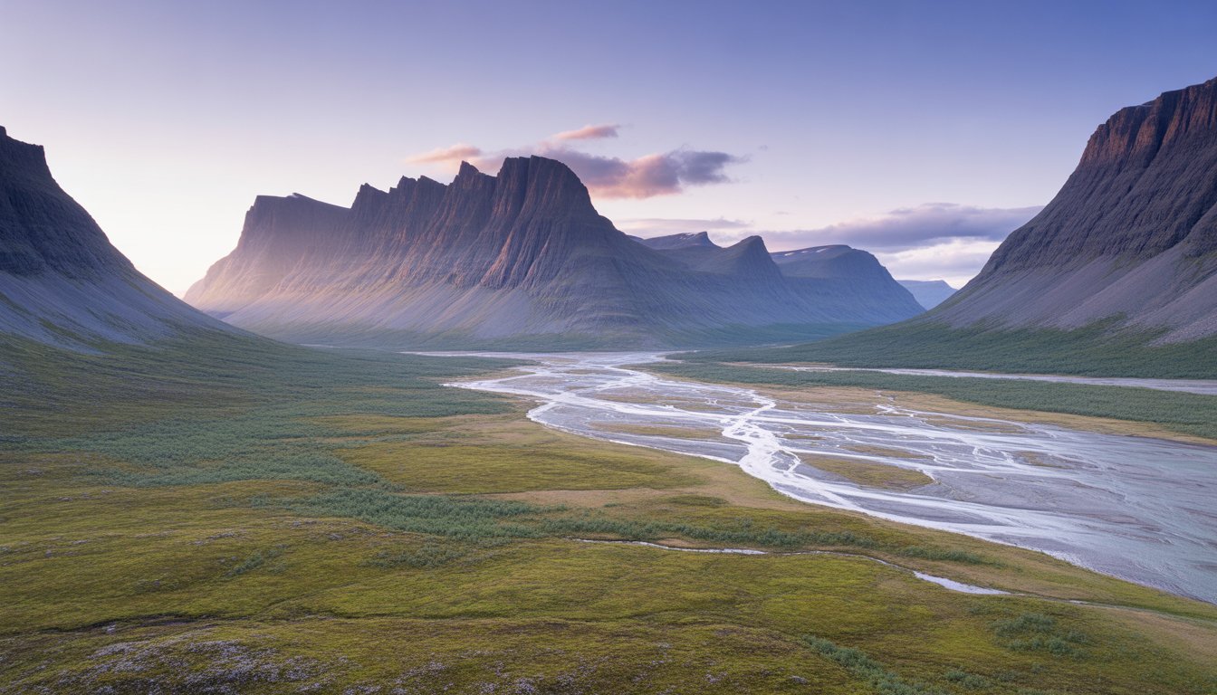 Sarek (parc national) en Suède - Photo