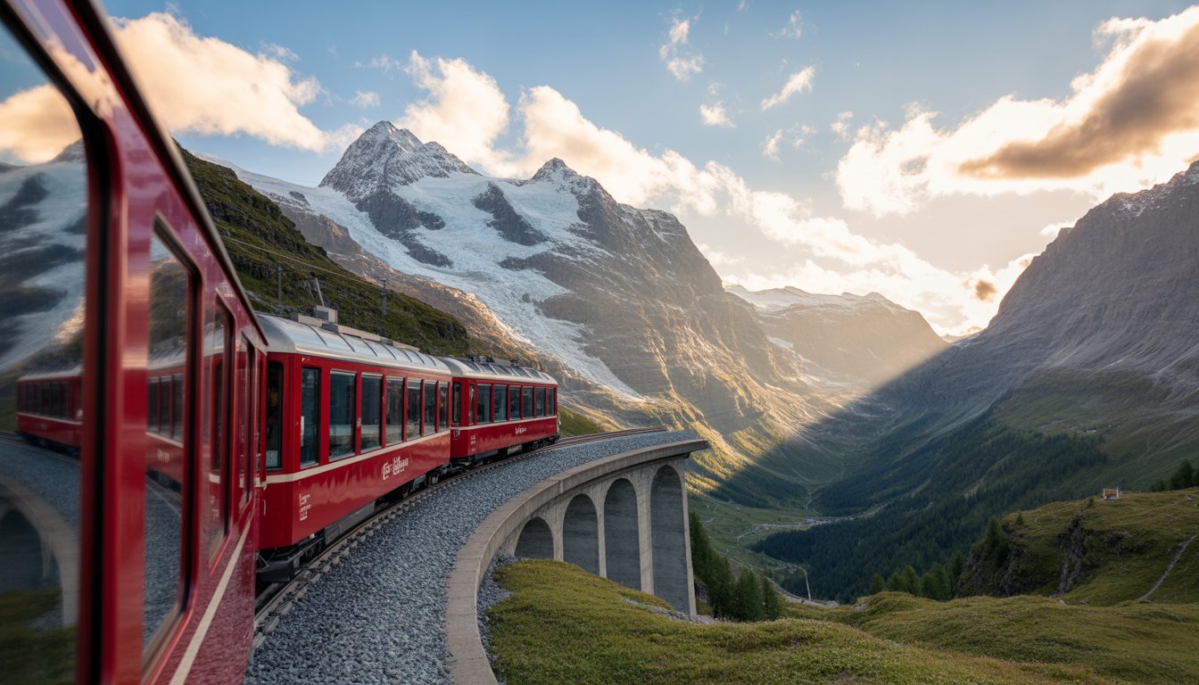 Glacier Express en Suisse - Photo