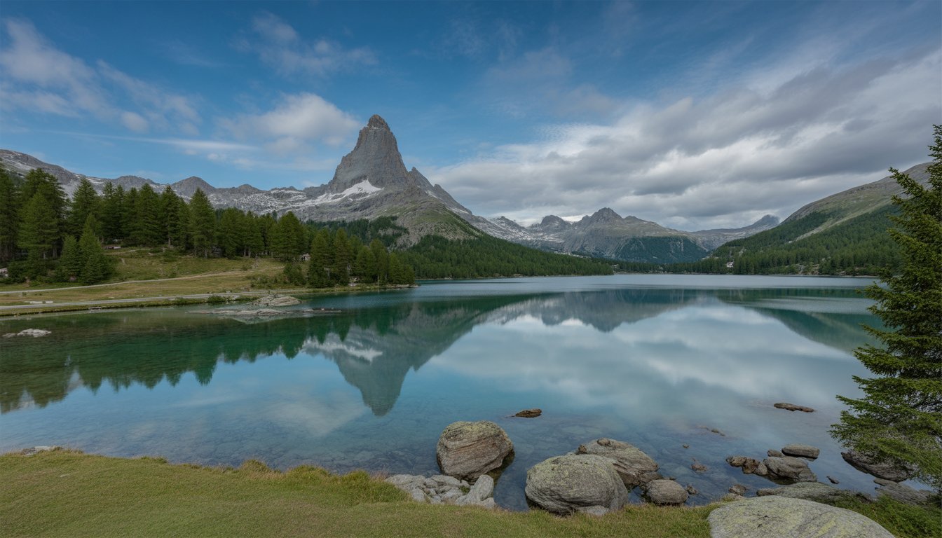 St. Moritz et la Haute-Engadine en Suisse - Photo