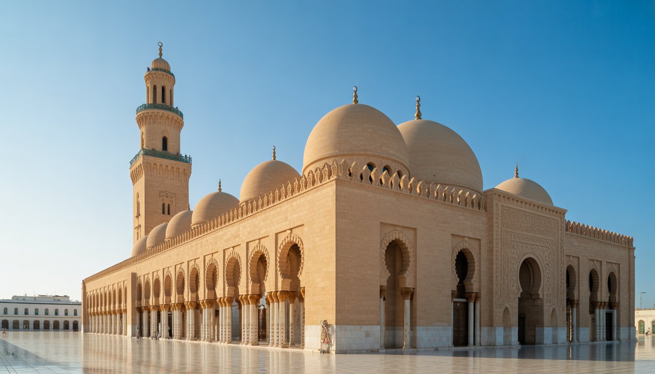 Grande Mosquée de Kairouan (Mosquée de Oqba) en Tunisie - Photo