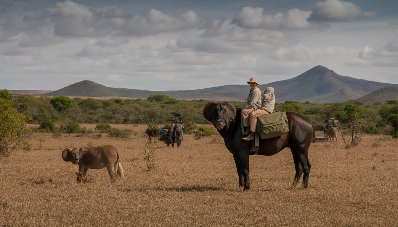 Safaris à pied dans les réserves privées en Zimbabwe - Photo
