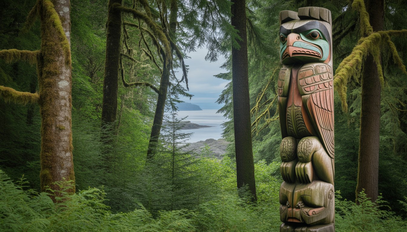 Sitka National Historical Park en Alaska - Photo