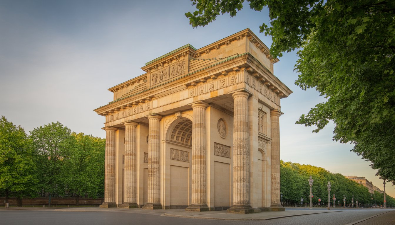 Brandenburger Tor en Allemagne - Photo