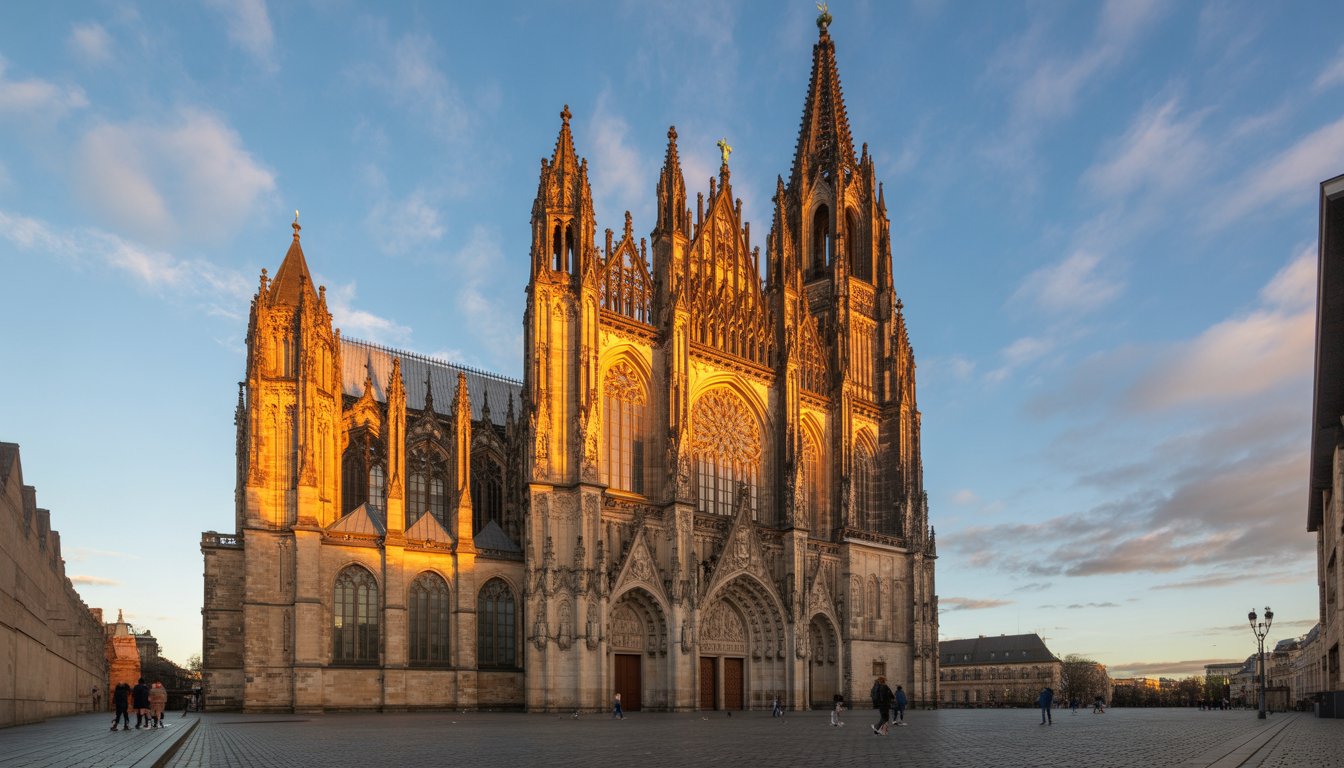 Kölner Dom (Cathédrale de Cologne) en Allemagne - Photo