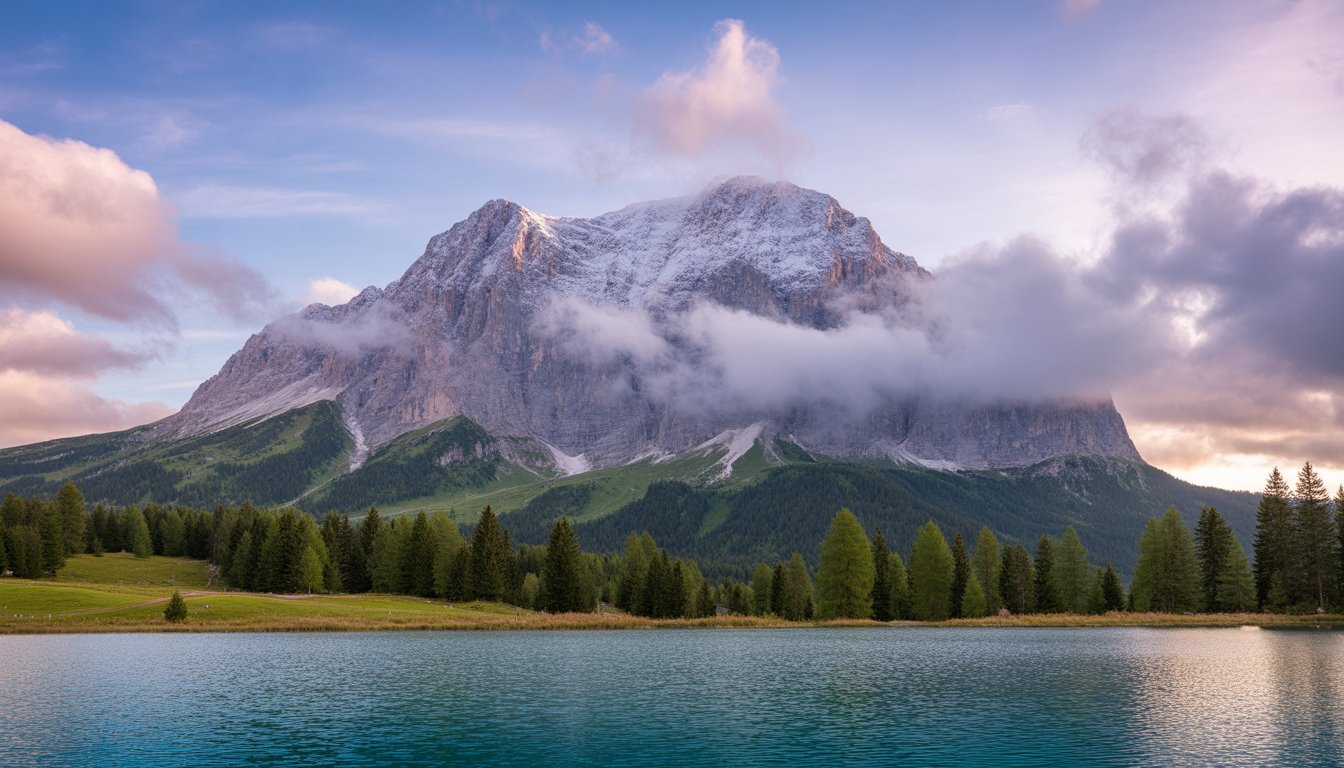 Zugspitze en Allemagne - Photo