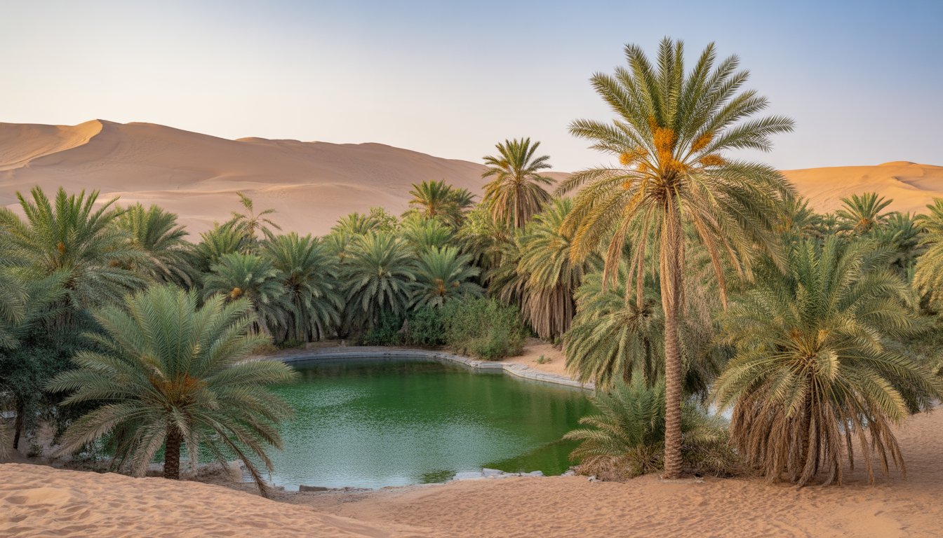 Oasis d'Al-Ahsa en Arabie Saoudite - Photo
