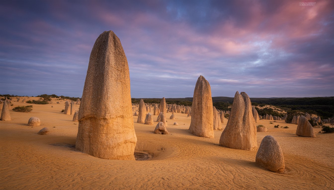 The Pinnacles (Parc national de Nambung) en Australie - Photo